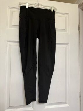 Til You Collapse Black High-Rise Workout Leggings